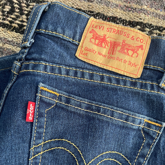 Vintage Levi's Type 1 Tough Boot 7M Low Rise 90's