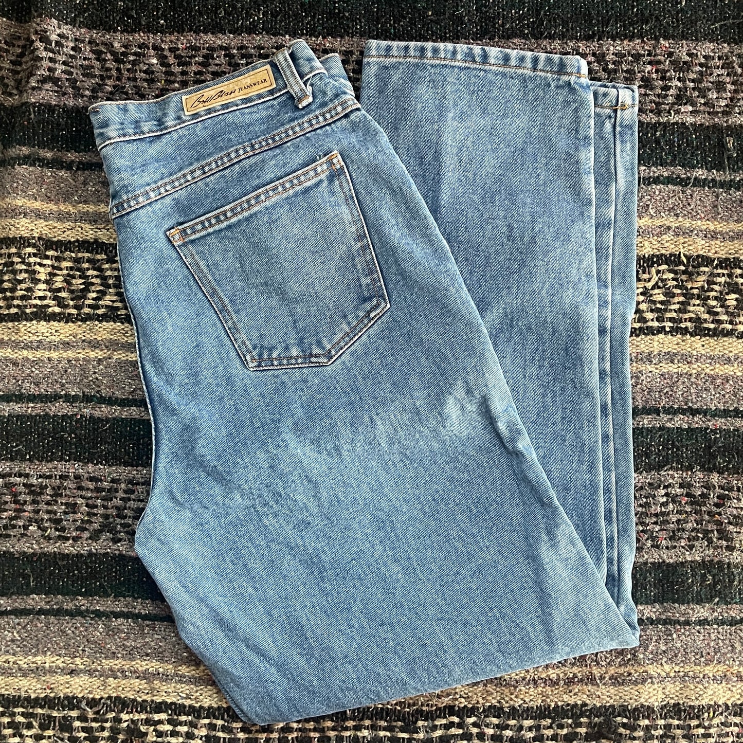 Vintage Bill Blass Stonewash Easy Fit Mom Jeans 90s 80s