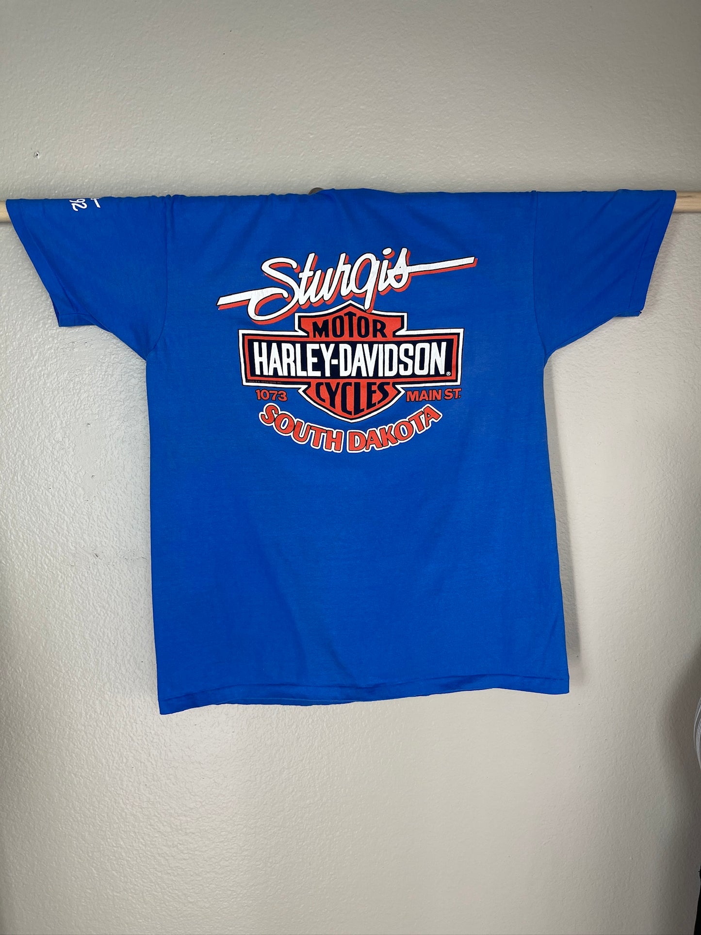 Vintage Harley Davidson '92 Black Hills Sturgis Tee