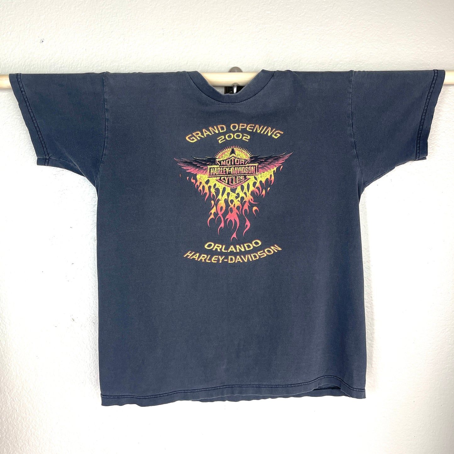 Vintage Harley Davidson Orlando 2002 Bike Week Tee